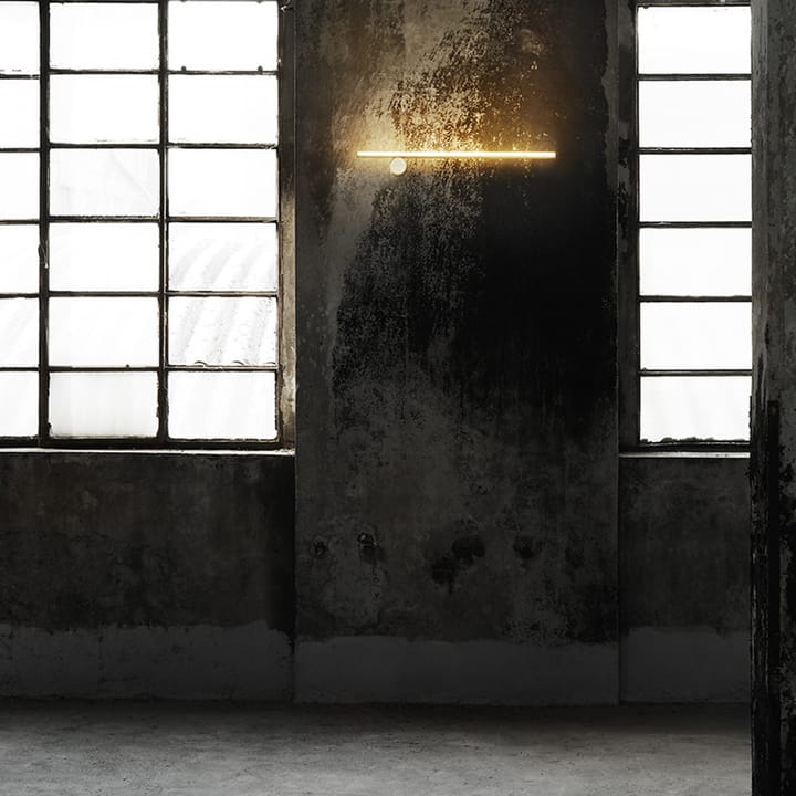 Coordinates W1 vegglampe, Messing Flos