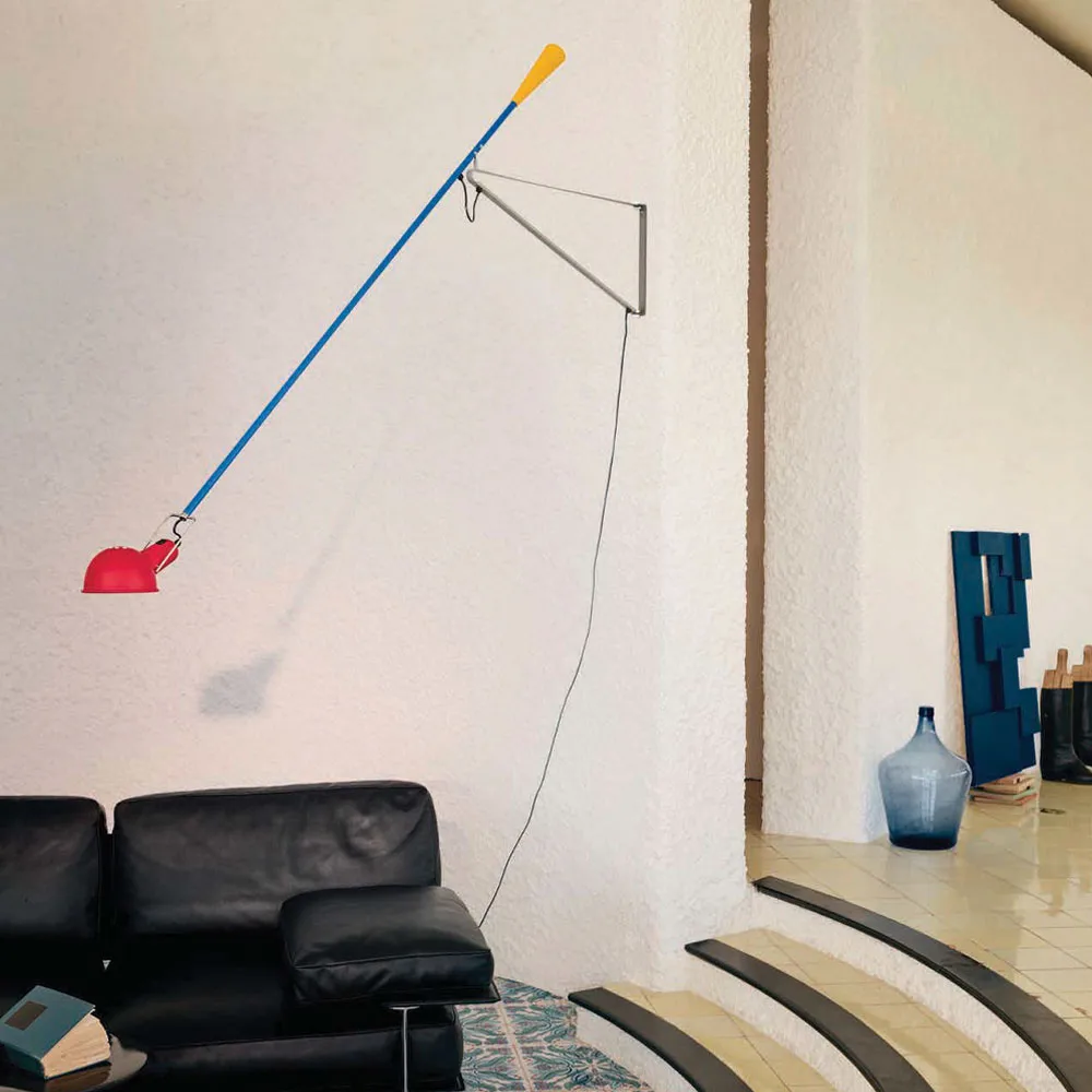 Flos 265 vegglampe, Hvit lakk Flos