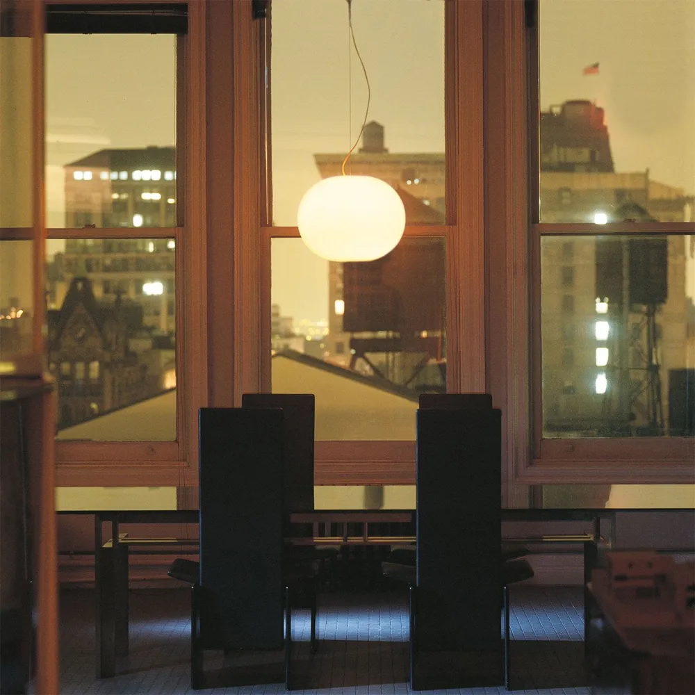 Glo-ball S1 pendel, Hvit opalglass Flos