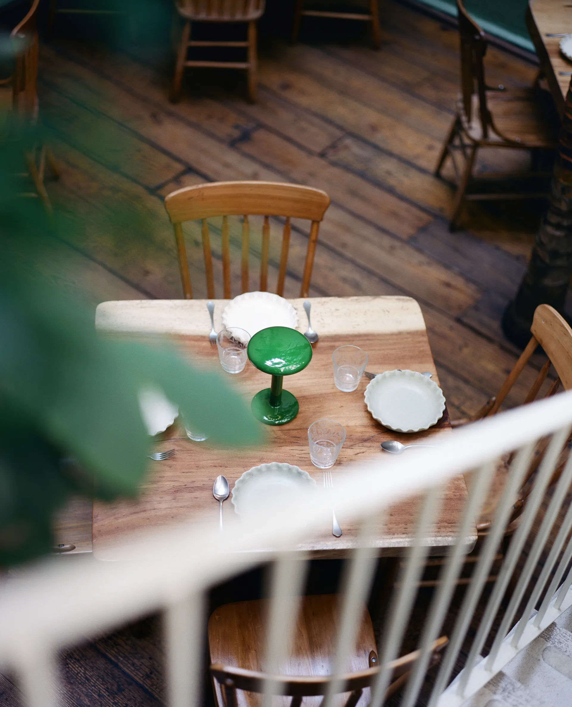 Gustave Residential bordlampe portabel, Lakkert green Flos