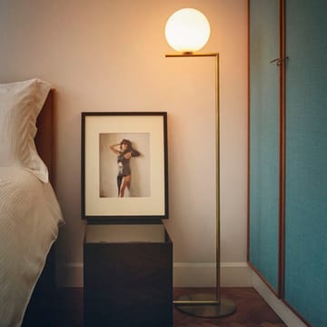 IC lights F2 gulvlampe - Krom-opal - Flos