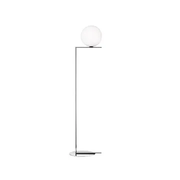 IC lights F2 gulvlampe - Krom-opal - Flos