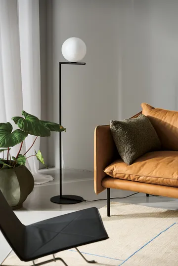 IC lights F2 gulvlampe - Svart-opal - Flos