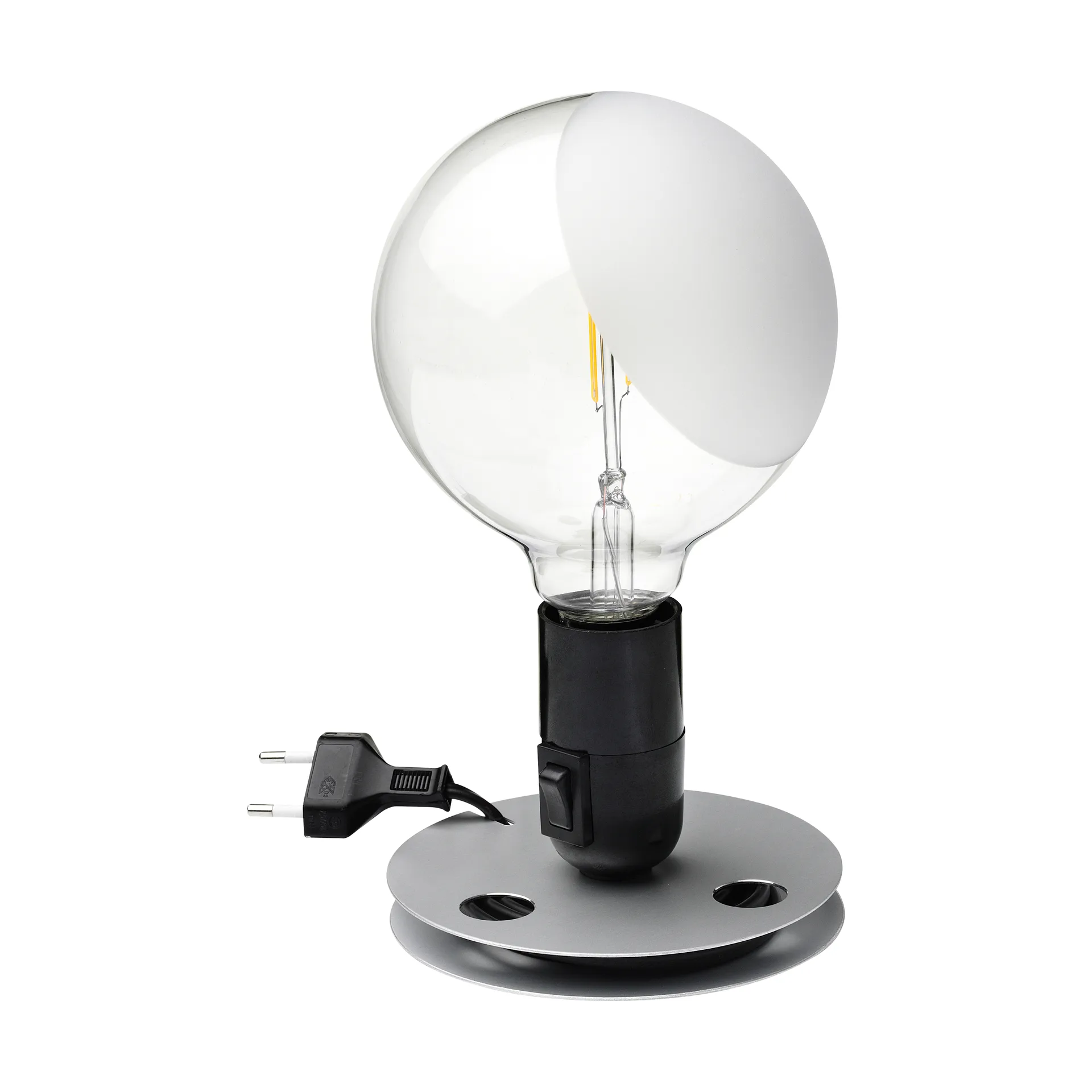 Lampadina bordlampe, Svart Flos