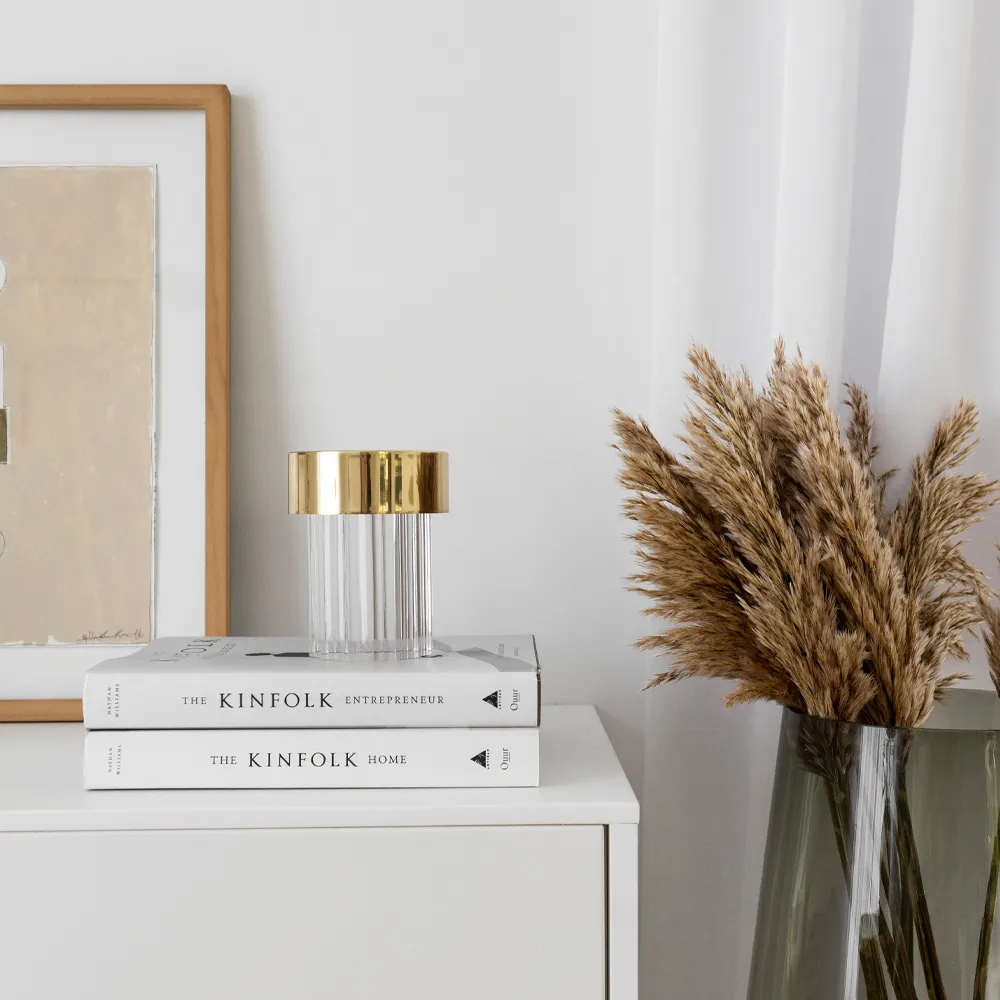 Last Order Fluted IP20 bordlampe, Kopper Flos