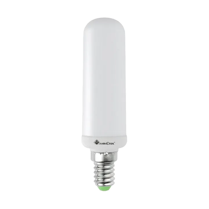 LED T28 opal lyskilde E14 - 2700 K 900 lm 8 W - Flos