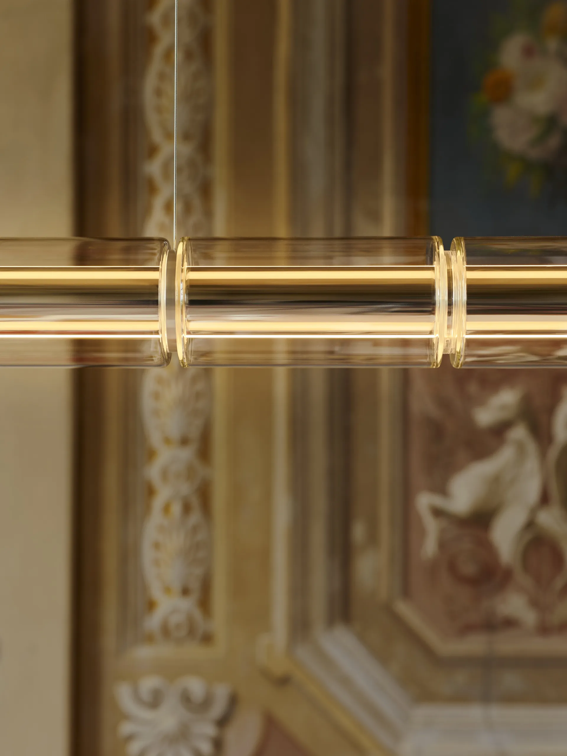 Luce Cilindrica S2 pendel 207,2 cm, Glass Flos