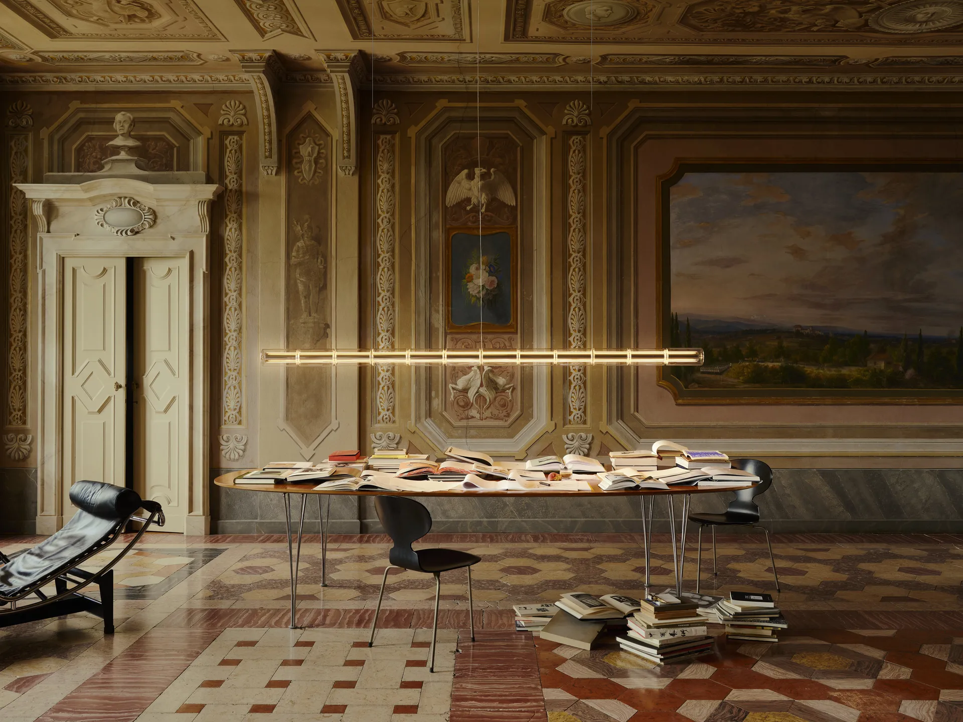 Luce Cilindrica S2 pendel 207,2 cm, Glass Flos