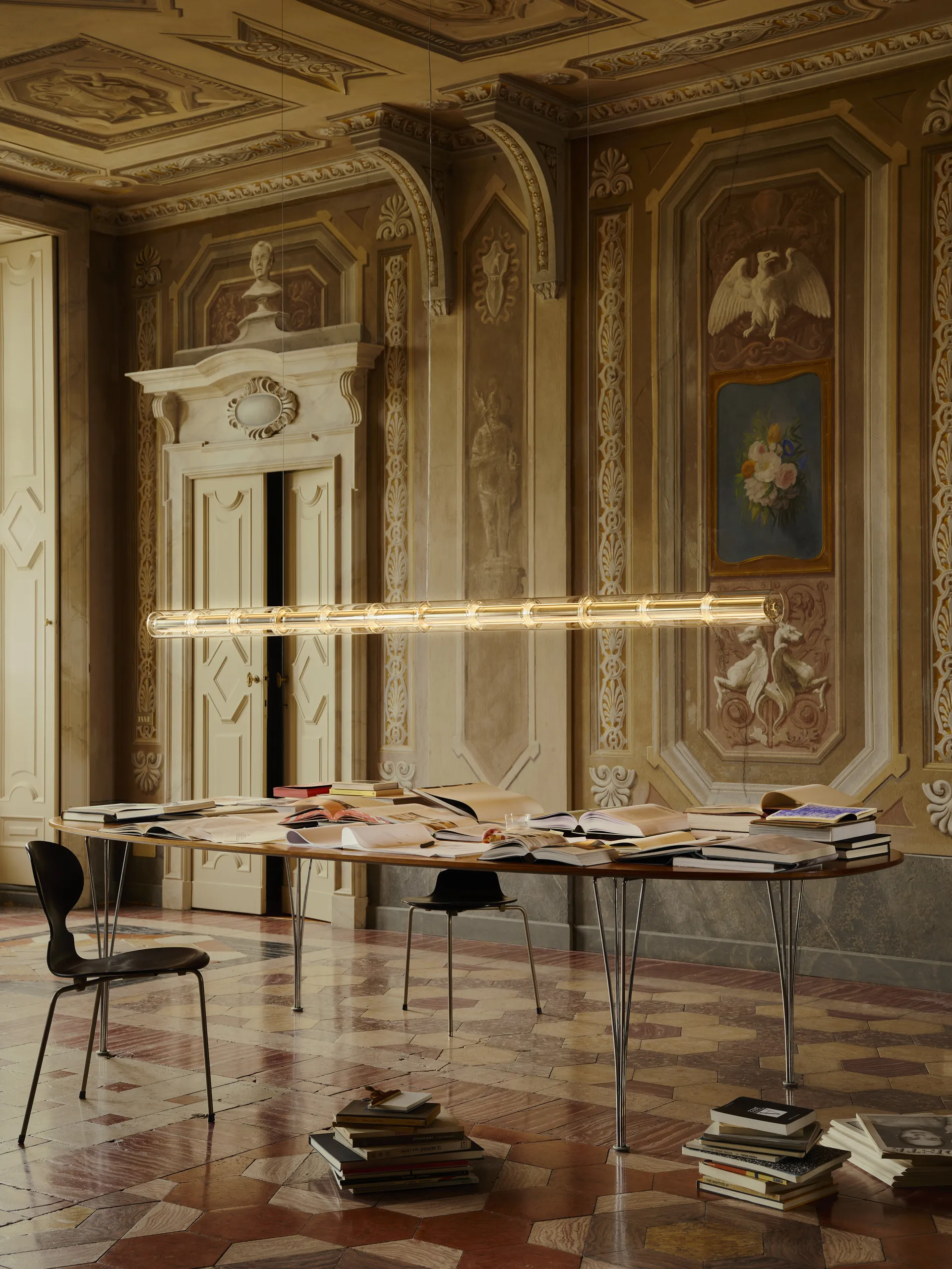 Luce Cilindrica S3 pendel 248,8 cm, Glass Flos