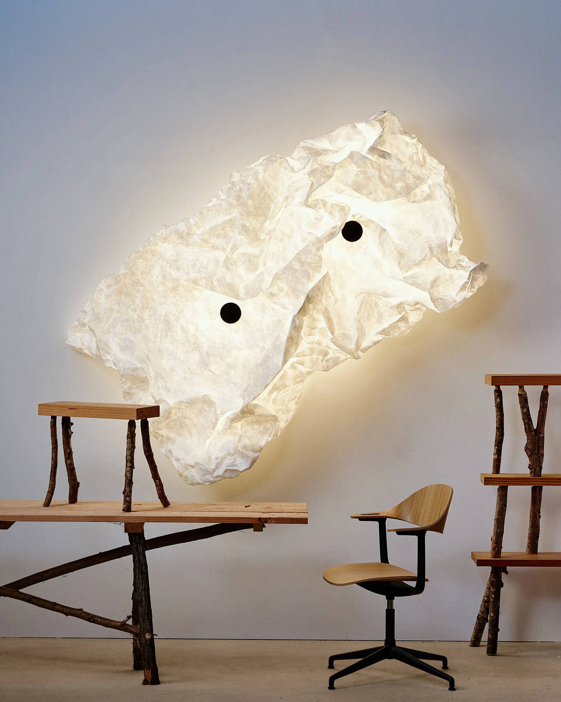 Maap W2 vegglampe - hvit,  Flos