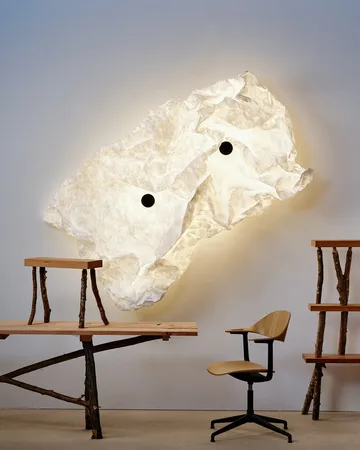 Maap W2 vegglampe - hvit - Flos
