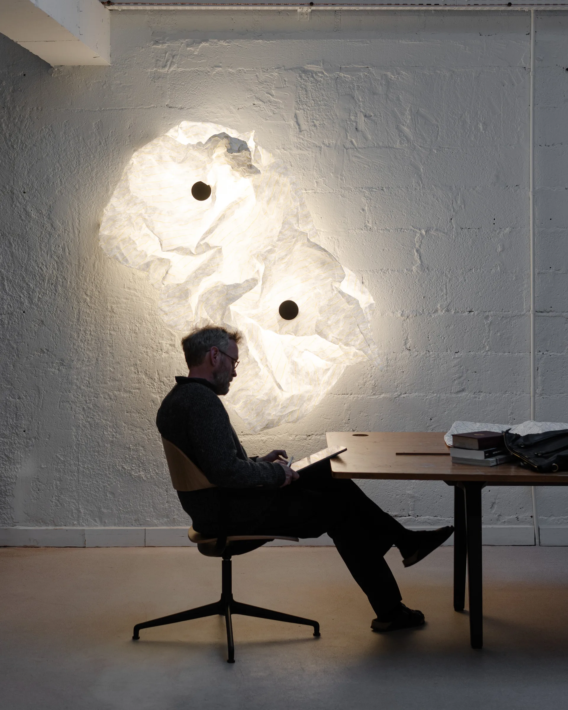 Maap W2 vegglampe - hvit,  Flos