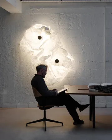 Maap W2 vegglampe - hvit - Flos