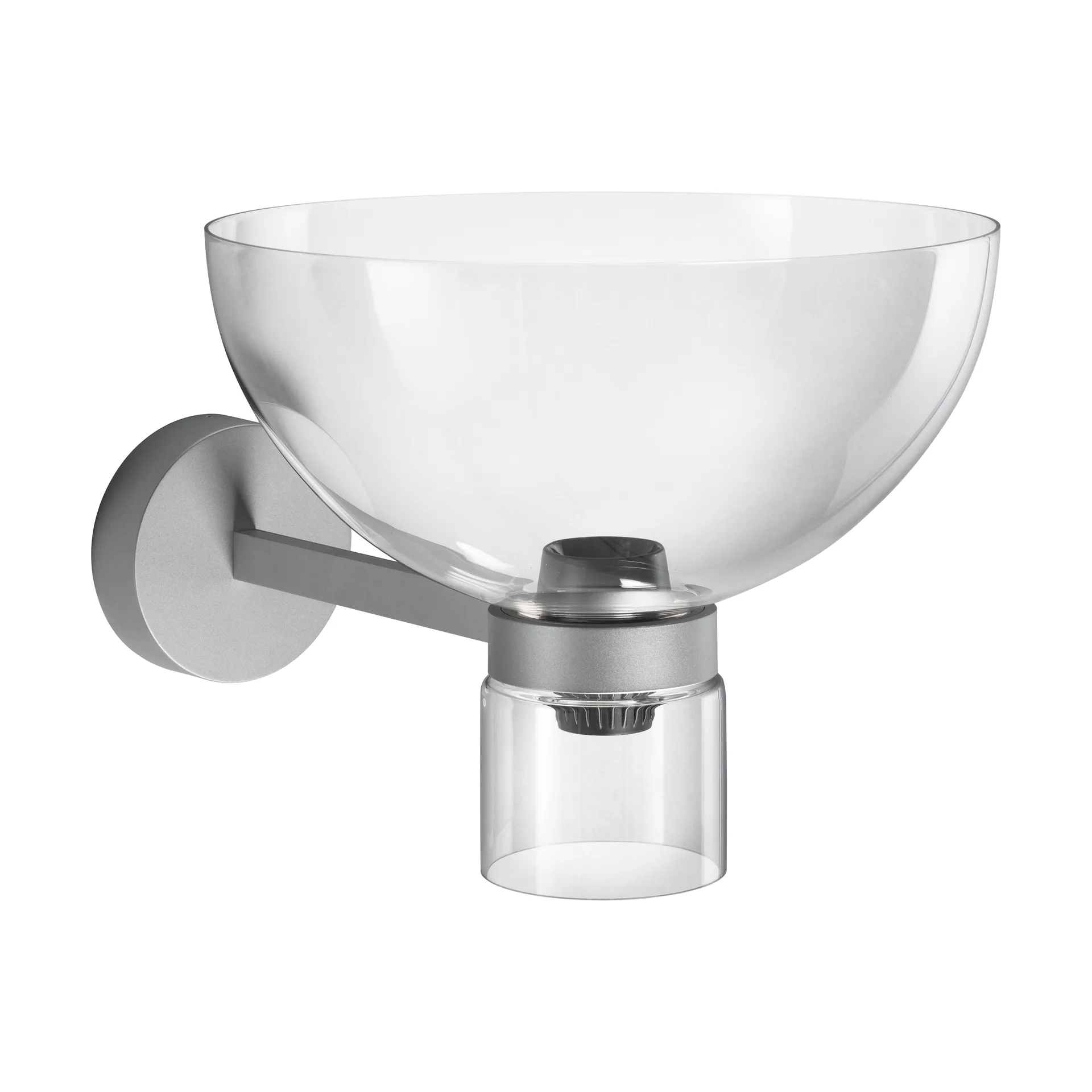 Nocturne Bowl vegglampe - Silver,  Flos