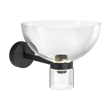 Nocturne Bowl vegglampe - Svart - Flos