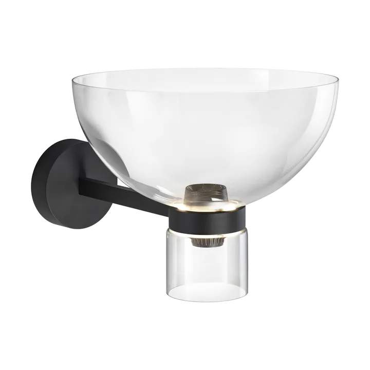 Nocturne Bowl vegglampe - Svart - Flos