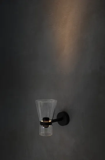 Nocturne Cone vegglampe - Svart - Flos