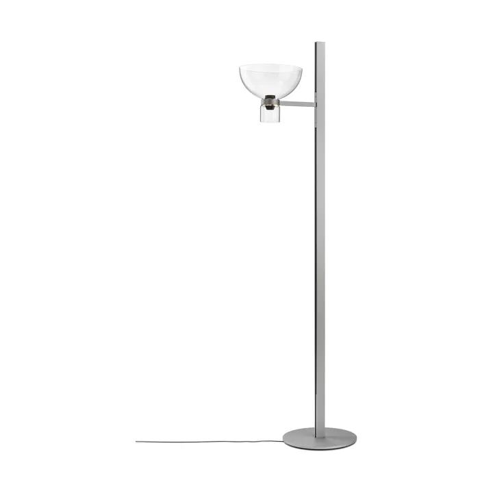 Nocturne F1 bowl gulvlampe - Silver - Flos