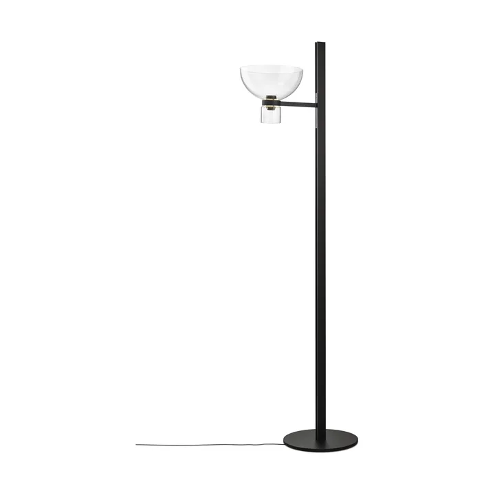 Nocturne F1 bowl gulvlampe - Svart - Flos
