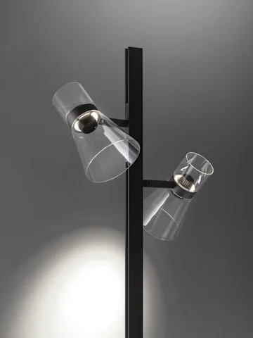 Nocturne F2 cone gulvlampe - Svart - Flos