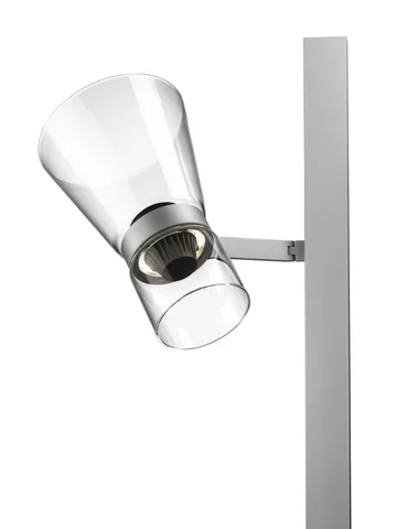 Nocturne FI cone gulvlampe - Silver - Flos