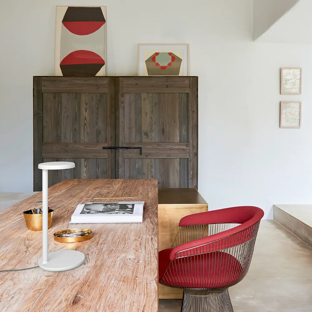 Oblique bordlampe, Salvie Flos