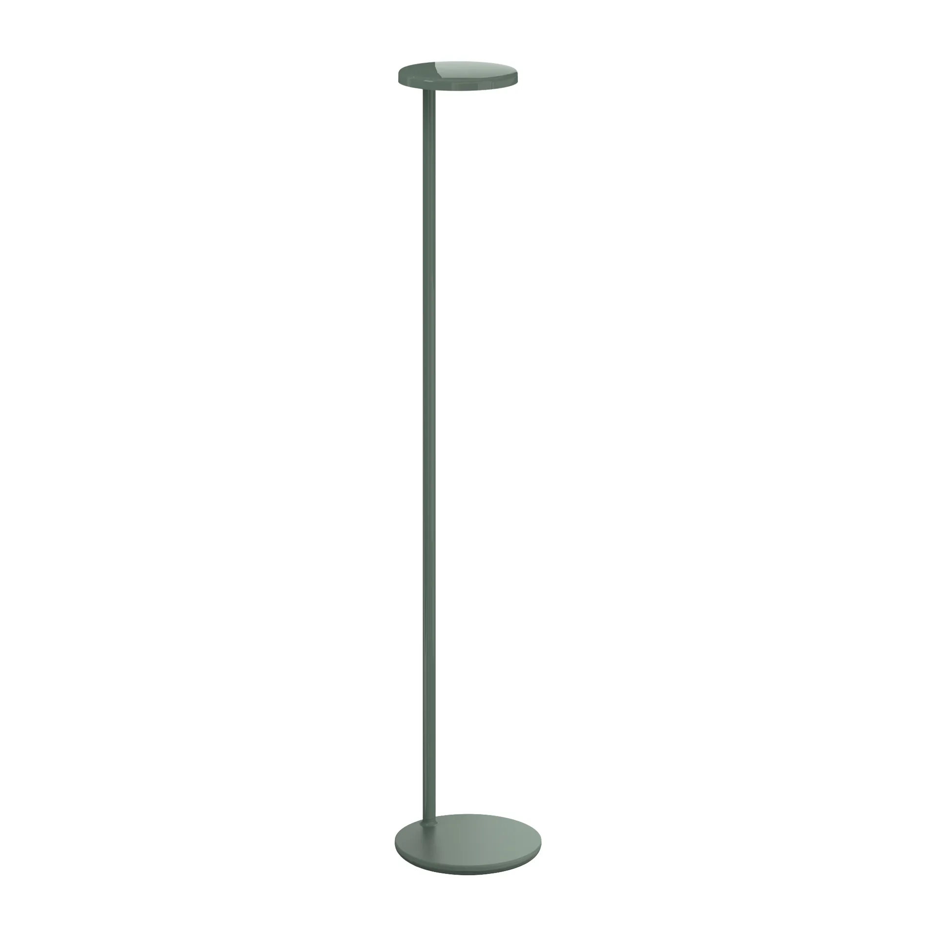 Oblique gulvlampe, Glossy sage (Green) Flos