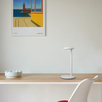 Oblique Qi bordlampe - Antrasitt - Flos