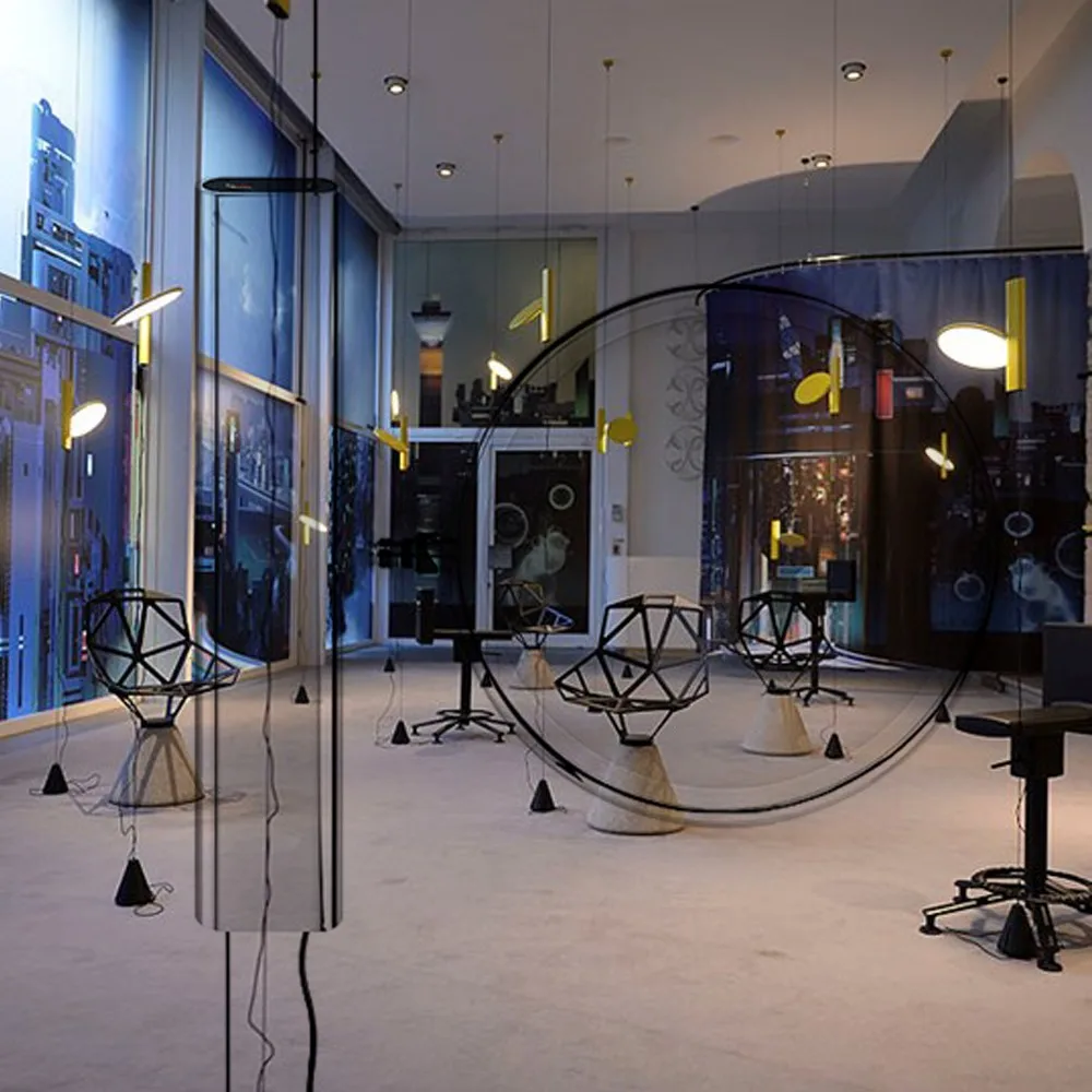 Ok gulv- og taklampe, Hvit Flos