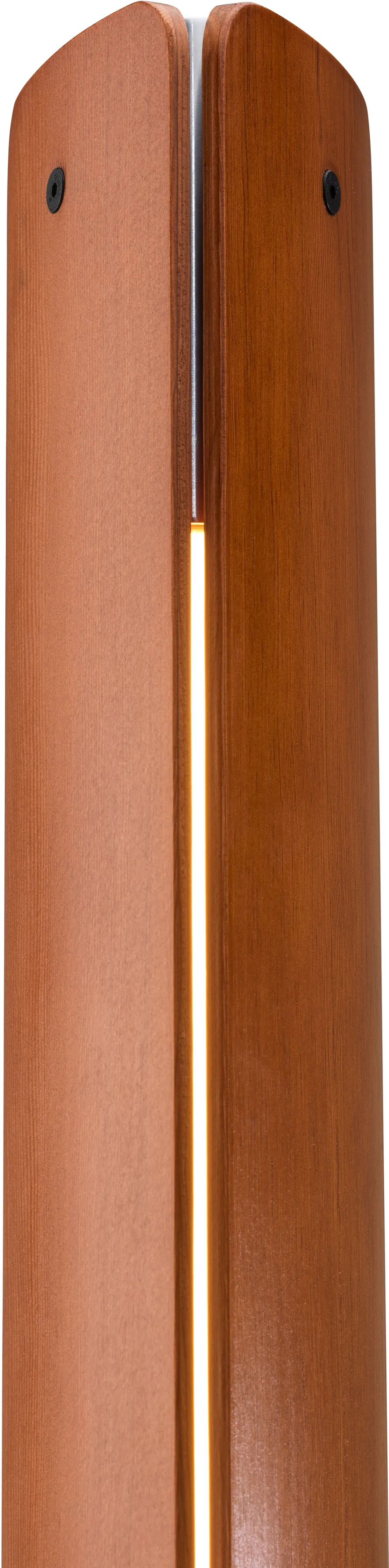 Seki-han gulvlampe 226 cm, Heat treatened ash-black metal Flos