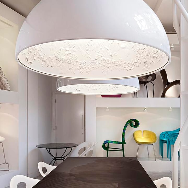 Skygarden 1 pendel, Matt svart Flos