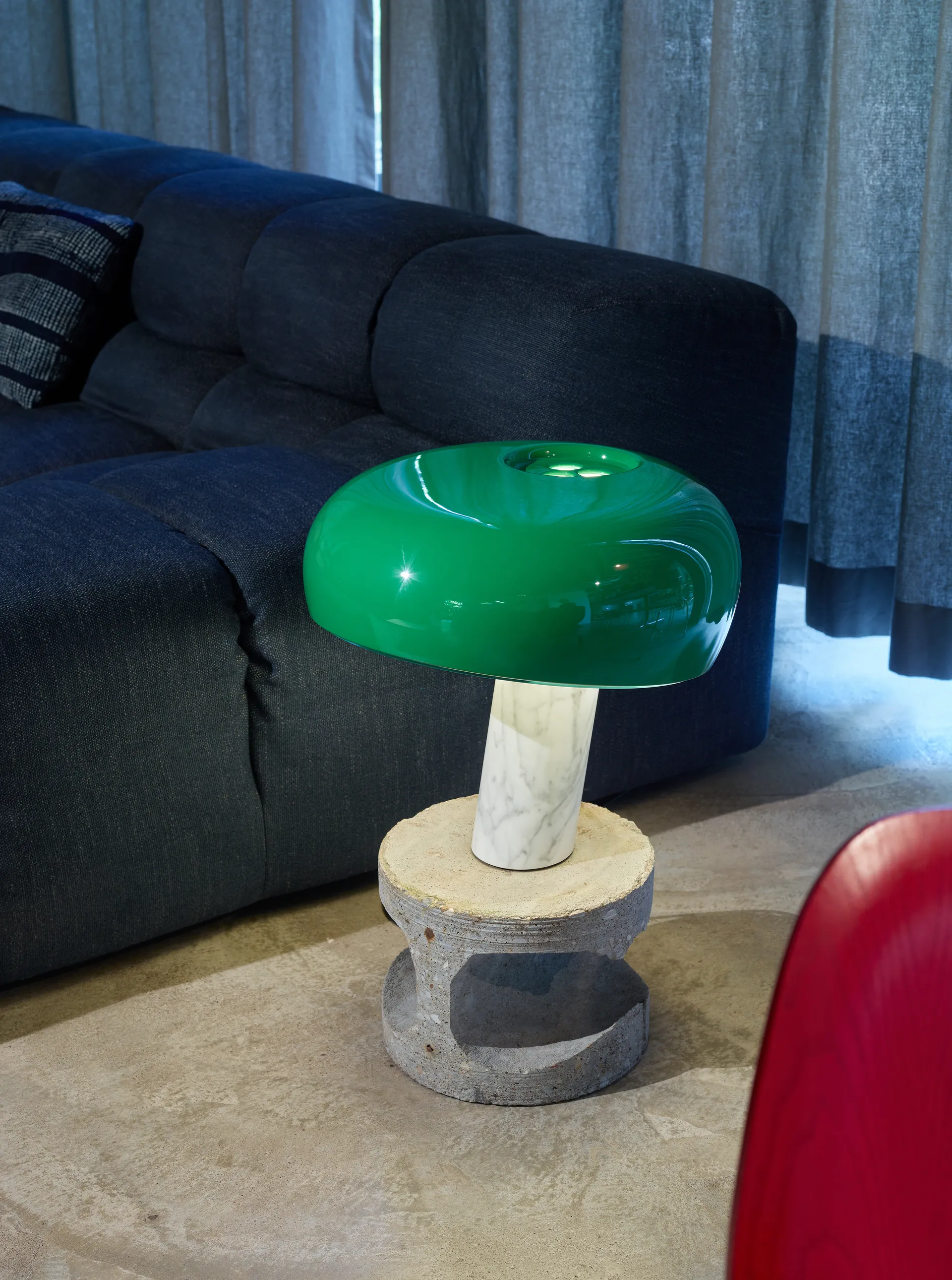 Snoopy bordlampe, Green Flos