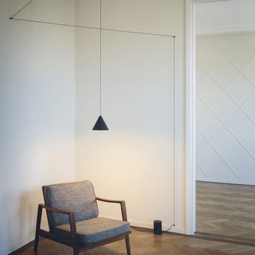 String Light Cone pendel - Hvit, 12 m ledning - Flos