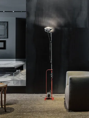 Toio Led gulvlampe - Rød (GB) - Flos