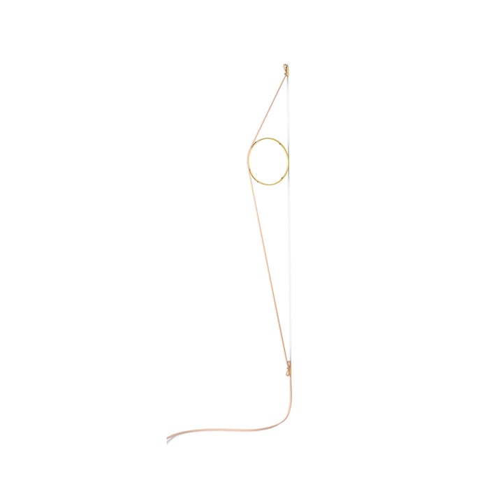 Wirering vegglampe - Rosa-gull - Flos