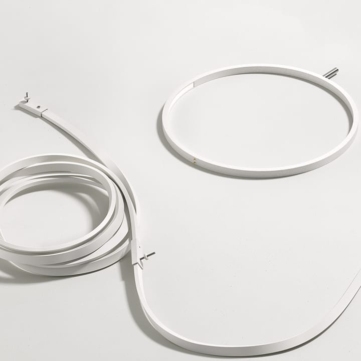Wirering vegglampe, Rosa-svart Flos