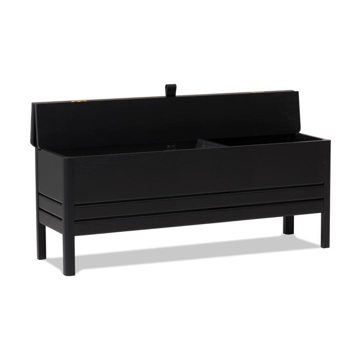 A Line oppbevaringsbenk 111 cm, Black Form & Refine