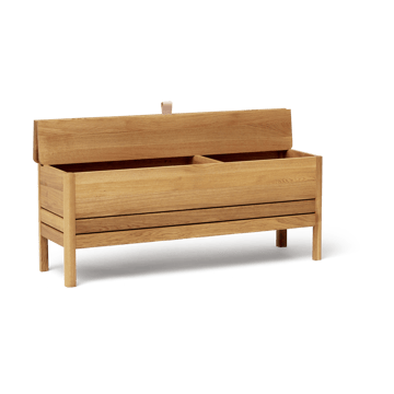 A Line oppbevaringsbenk 111 cm - Eik - Form & Refine