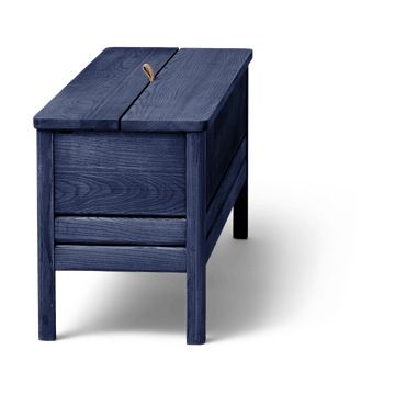 A Line oppbevaringsbenk 111 cm - Indigo Blue Special Edition - Form & Refine