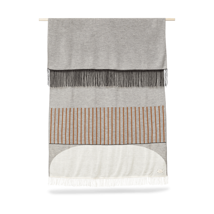 Aymara pledd 130x190 cm - Pattern grey - Form & Refine