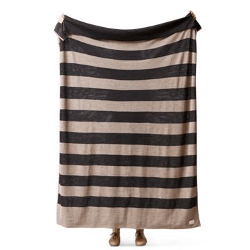 Aymara pledd 130x190 cm - Ribbon Beige-black - Form & Refine
