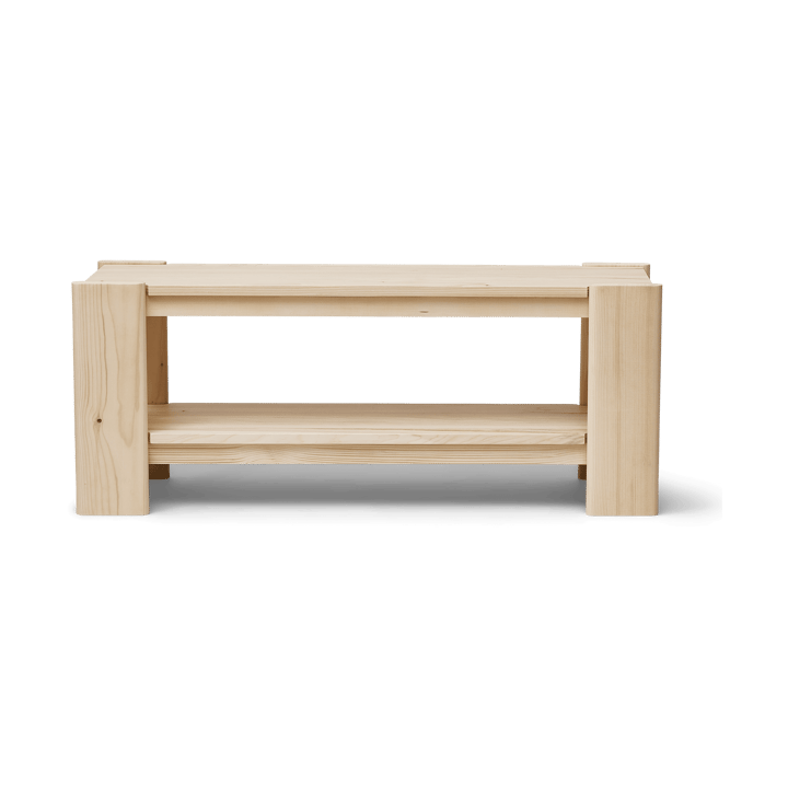 Beam benk 112 cm - Furu - Form & Refine