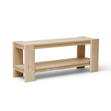 Beam benk 112 cm - Furu - Form & Refine
