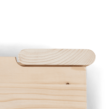 Beam benk 112 cm - Furu - Form & Refine