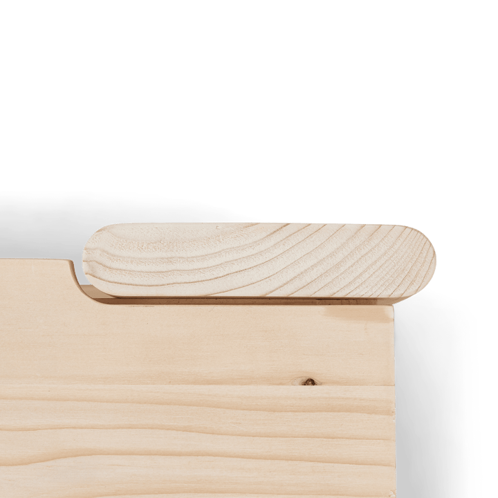 Beam benk 112 cm, Furu Form & Refine