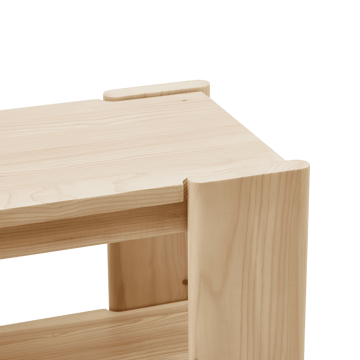 Beam benk 112 cm - Furu - Form & Refine