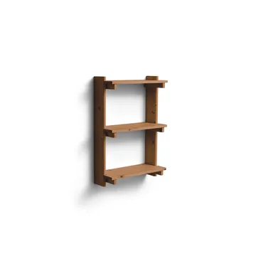 Beam Shelf vegghylle - Deep brown pine, 60x90,5x25 cm - Form & Refine