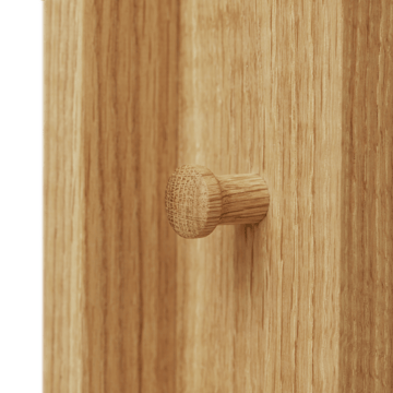 Foyer frakkeknagg 173,3 cm - Eik - Form & Refine