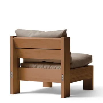 Icon loungestol - Technicolor 0370-deep brown furu - Form & Refine