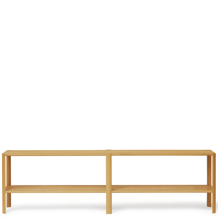 Leaf hylle 2 hyller 57x200 cm, Eik Form & Refine